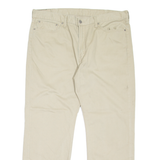 LEVI'S 514 Mens Trousers Beige Slim Straight W40 L30