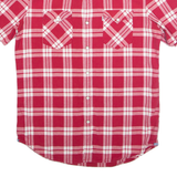 LEVI'S Slim Fit Mens Shirt Red Check L