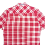 LEVI'S Slim Fit Mens Shirt Red Check L