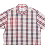LEVI'S Mens Shirt Red Check L