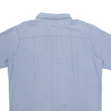 COLUMBIA Mens Shirt Blue Check 2XL