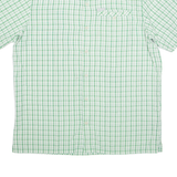 COLUMBIA Mens Shirt Green Check XL