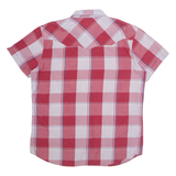 WRANGLER Mens Shirt Red Check L