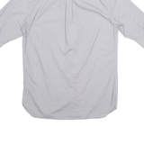 ALL SAINTS Mens Plain Shirt Grey 3/4 Sleeve S