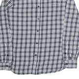 DIESEL Mens Shirt Black Check Long Sleeve L