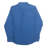 LEVI'S Mens Plain Shirt Blue Long Sleeve S
