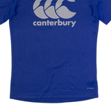 CANTERBURY Mens T-Shirt Blue S