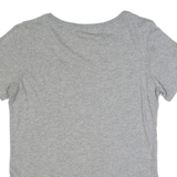 NIKE Just Do It Womens T-Shirt Grey S