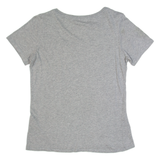 NIKE Just Do It Womens T-Shirt Grey S