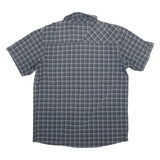 COLUMBIA Mens Shirt Grey Check M
