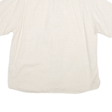 WOODPECKER Mens Plain Shirt Beige 2XL