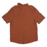 Womens Shirt Orange Striped L