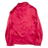 BELDONA Womens Shirt Red Silk Polka Dot Long Sleeve S