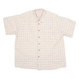 DONNELLY Mens Shirt Pink Check XL