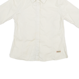 FILA Womens Plain Shirt Cream XXS