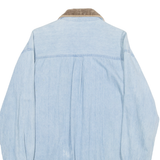 GREAT AUNT NINA Womens Denim Shirt Blue Long Sleeve S