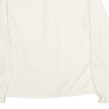 CANADA Womens Plain Shirt Yellow Long Sleeve M