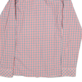 HILFIGER DENIM Mens Shirt Red Check Long Sleeve S