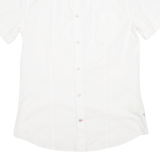 GUESS Mens Plain Shirt White S