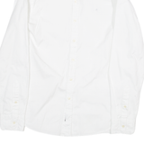 REPLAY Regular Fit Mens Plain Shirt White Long Sleeve M