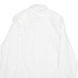 REPLAY Regular Fit Mens Plain Shirt White Long Sleeve M