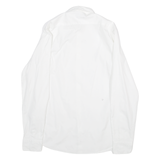REPLAY Regular Fit Mens Plain Shirt White Long Sleeve M