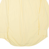 NAUTICA Mens Plain Shirt Yellow Long Sleeve XL