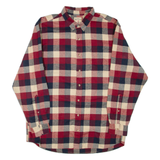 REDHEAD Mens Shirt Red Check Long Sleeve 2XL