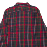 NAUTICA Mens Shirt Red Check Long Sleeve L