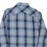 LEVI'S Mens Shirt Blue Check Long Sleeve M