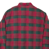 TIMBERLAND Mens Shirt Red Check Long Sleeve XL