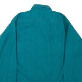 FIVE BROTHER Tall Mens Plain Shirt Blue Long Sleeve L