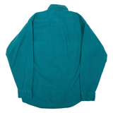 FIVE BROTHER Tall Mens Plain Shirt Blue Long Sleeve L