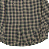 WOOLRICH Mens Shirt Green Check Long Sleeve L