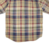 NAUTICA Mens Shirt Beige Check L