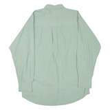 CHAPS RALPH LAUREN Mens Plain Shirt Green Long Sleeve L