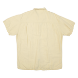 CHAPS RALPH LAUREN Mens Plain Shirt Yellow L