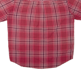 CHAPS RALPH LAUREN Mens Shirt Red Check L