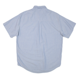 CHAPS RALPH LAUREN Mens Plain Shirt Blue M