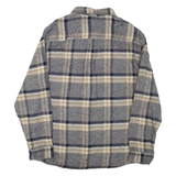 BOSTON TRADERS Mens Shirt Grey Check Long Sleeve XL