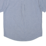 CHAPS Mens Shirt Blue Gingham L