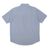 CHAPS Mens Shirt Blue Gingham L