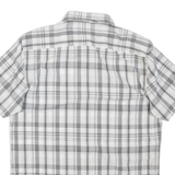 CALVIN KLEIN JEANS Mens Shirt White Check L