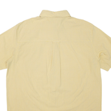 CHAPS Mens Shirt Yellow Check M