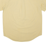 CHAPS Mens Shirt Yellow Check M