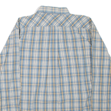 TIMBERLAND Mens Shirt Blue Check Long Sleeve XL