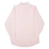 TOMMY HILFIGER Mens Plain Shirt Pink Long Sleeve XL
