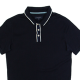 TED BAKER Mens Polo Shirt Black S