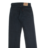 LEVI'S 501 Jeans Mens Black Regular Straight W26 L28