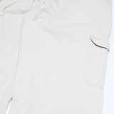 BERGHAUS Cargo Womens Trousers Beige Regular Straight W36 L32
